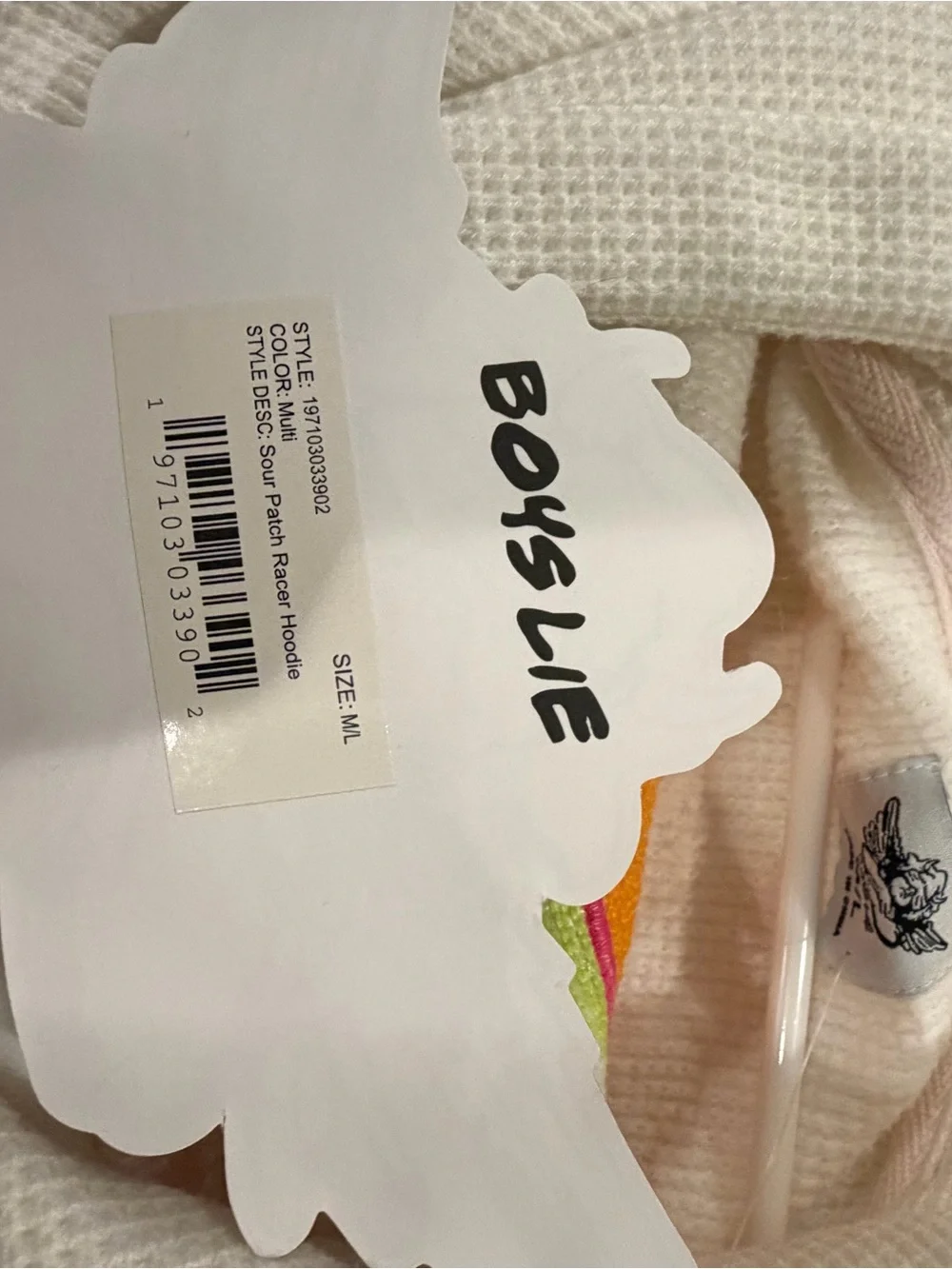 BOYSLIE Sour Patch Racer matching hoodie and sweatpants set- NEW WITH TAGS